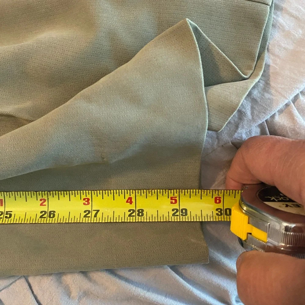Tommy Bahama Relax Men 100% Silk Pants Pleated Slacks Tan 36X30 Khaki - Picture 4 of 6
